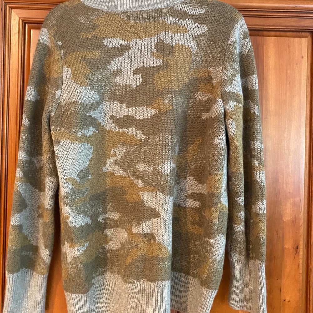 Banana Republic Camo Sweater View 2